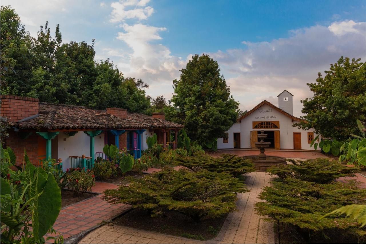 Termales El Otono Hotel La Enea Exterior photo Hacienda San José de San Miguel